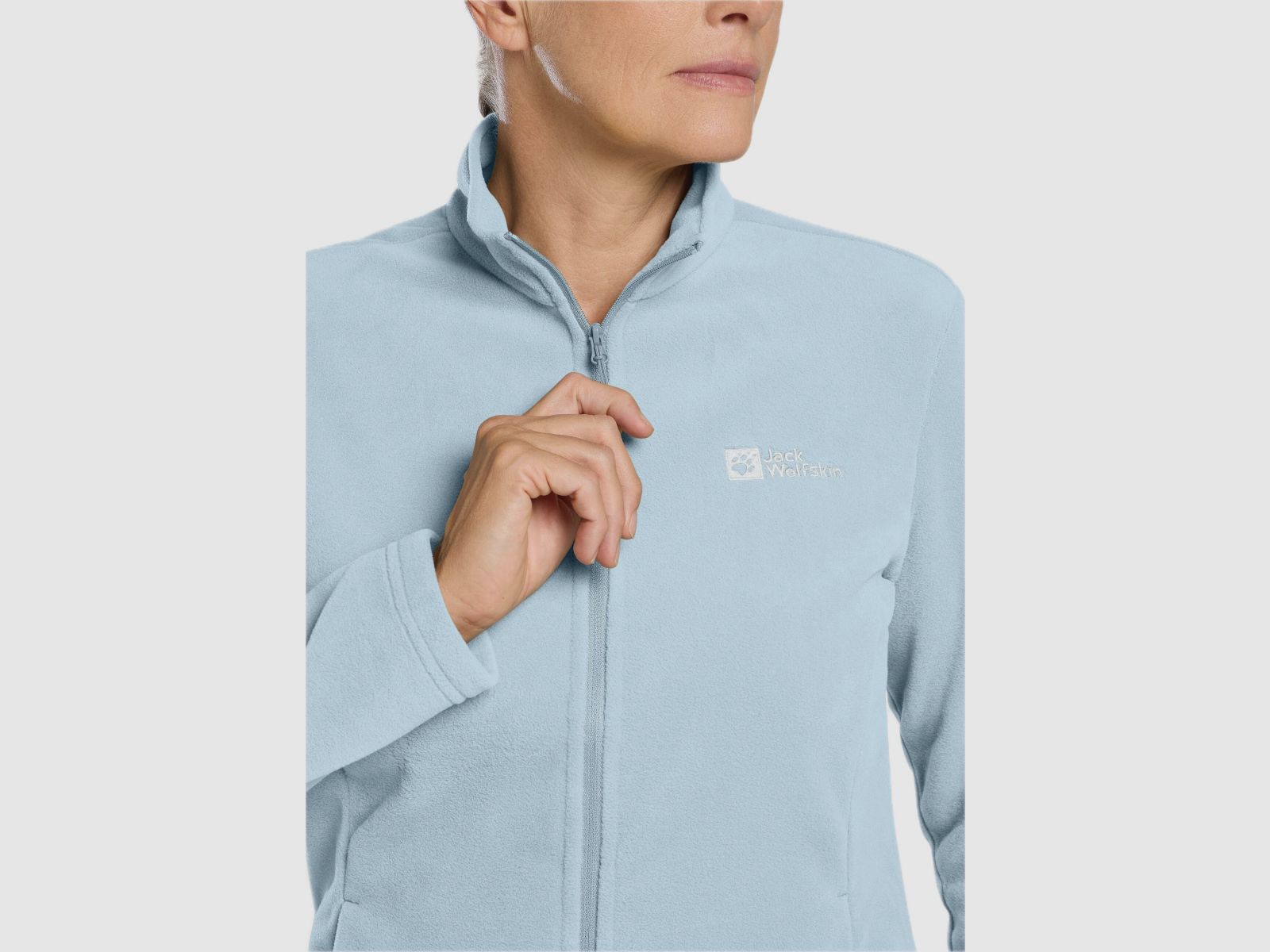 JACK WOLFSKIN Taunus Fz W Azul Hielo