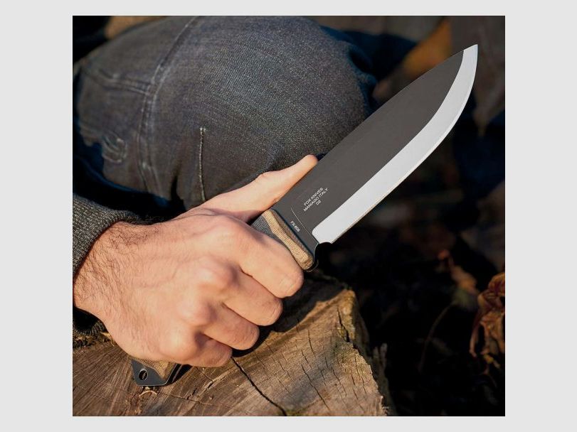 Fox Knives Bushman FX-609 OD Green Olive Outdoor Knife, image 3 of 8