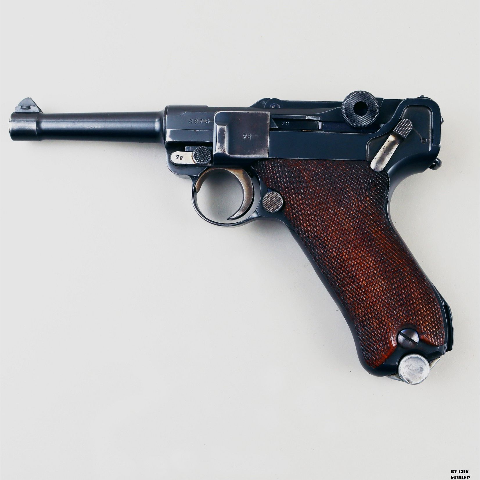 Pistola Mauser mod. Luger P08 S/42 cal. 9×19 matr. 8678, immagine 1 di 13