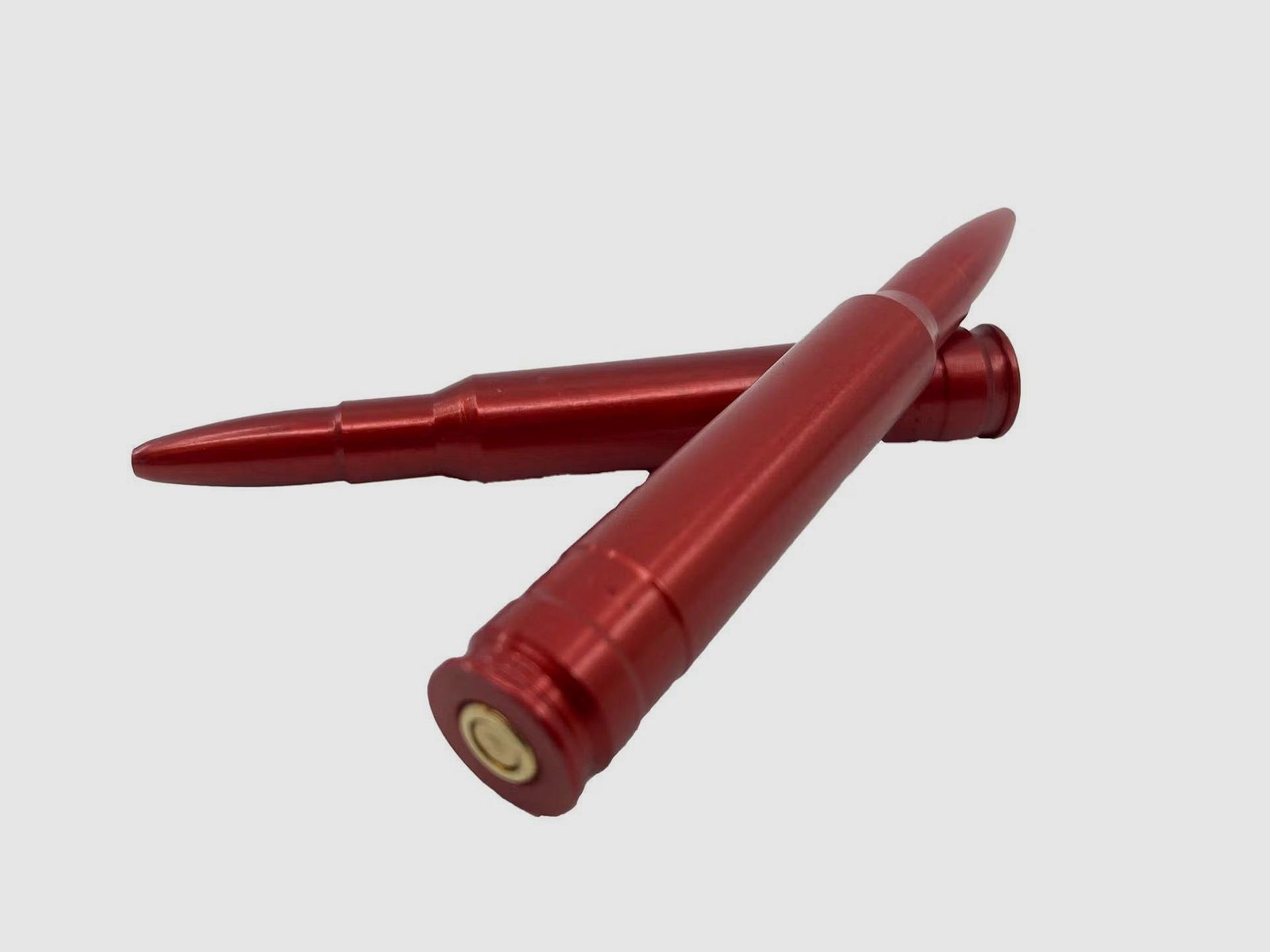Puffer-Patronen Alu Kal. 7X64, 2 Stück rot eloxiert von EVOLUTION