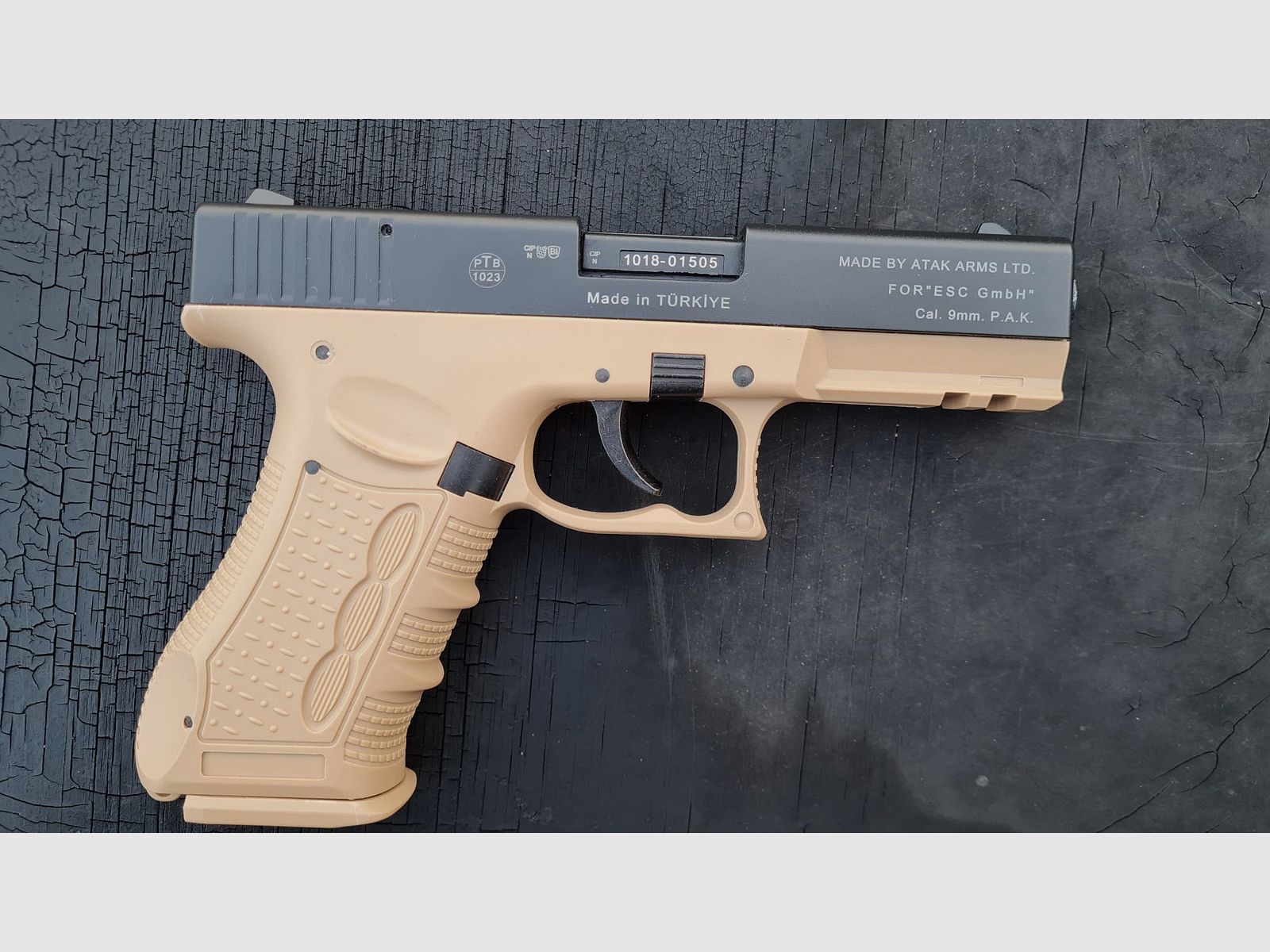 Zoraki 917 Desert/Tan, 9mm P.A.K NEU