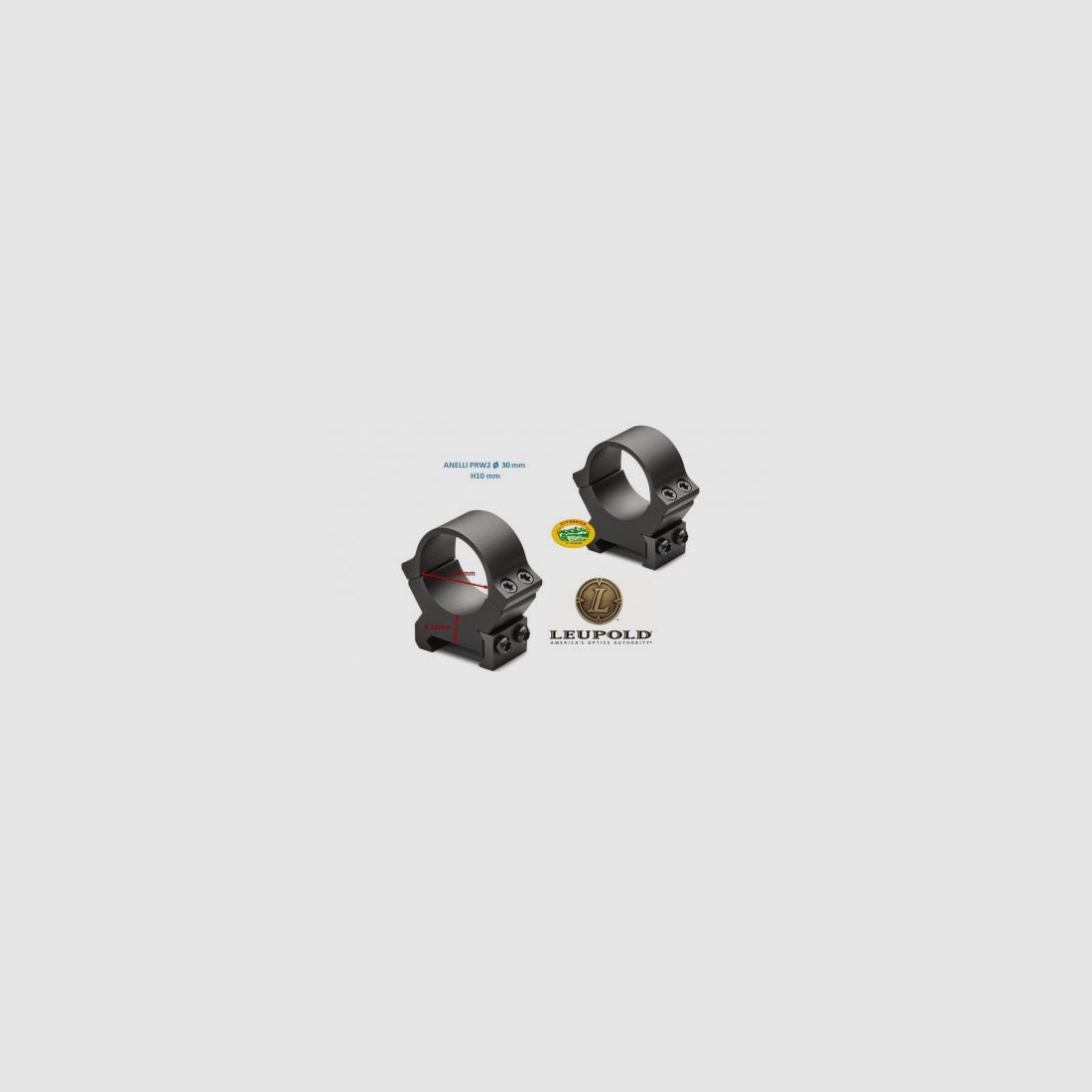 LEUPOLD Ringe PRW2 30mm MEDI - 174084