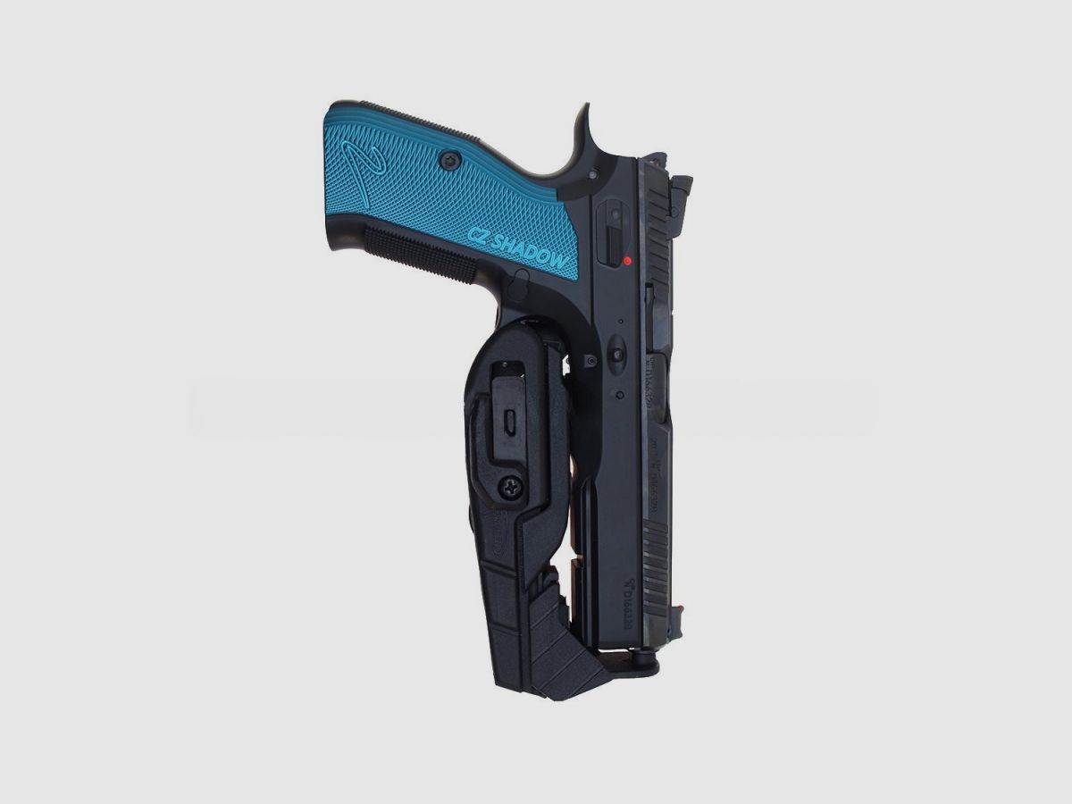 CR Speed WSM II Holster voor CZ Shadow 2, Kleur: Groen, Handversie: Rechterhand, afbeelding 2 van 3