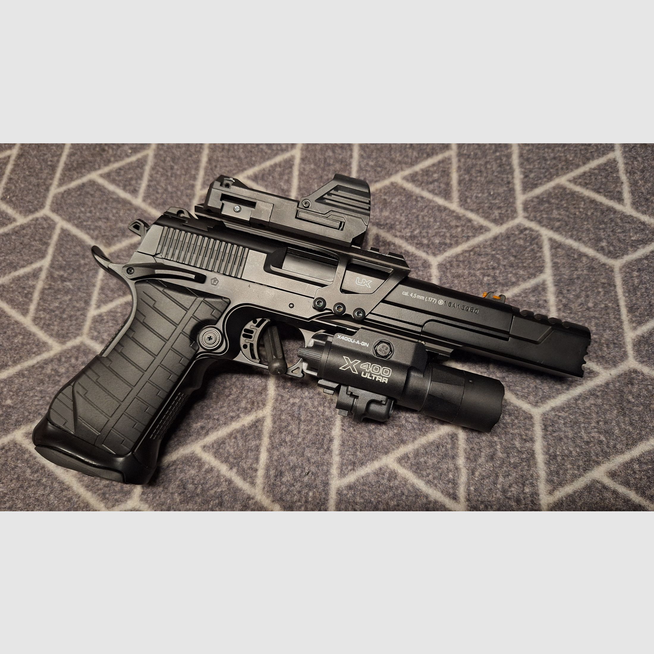 Umarex Racegun 4.5 mm Steel BB Blowback Co2 pistol