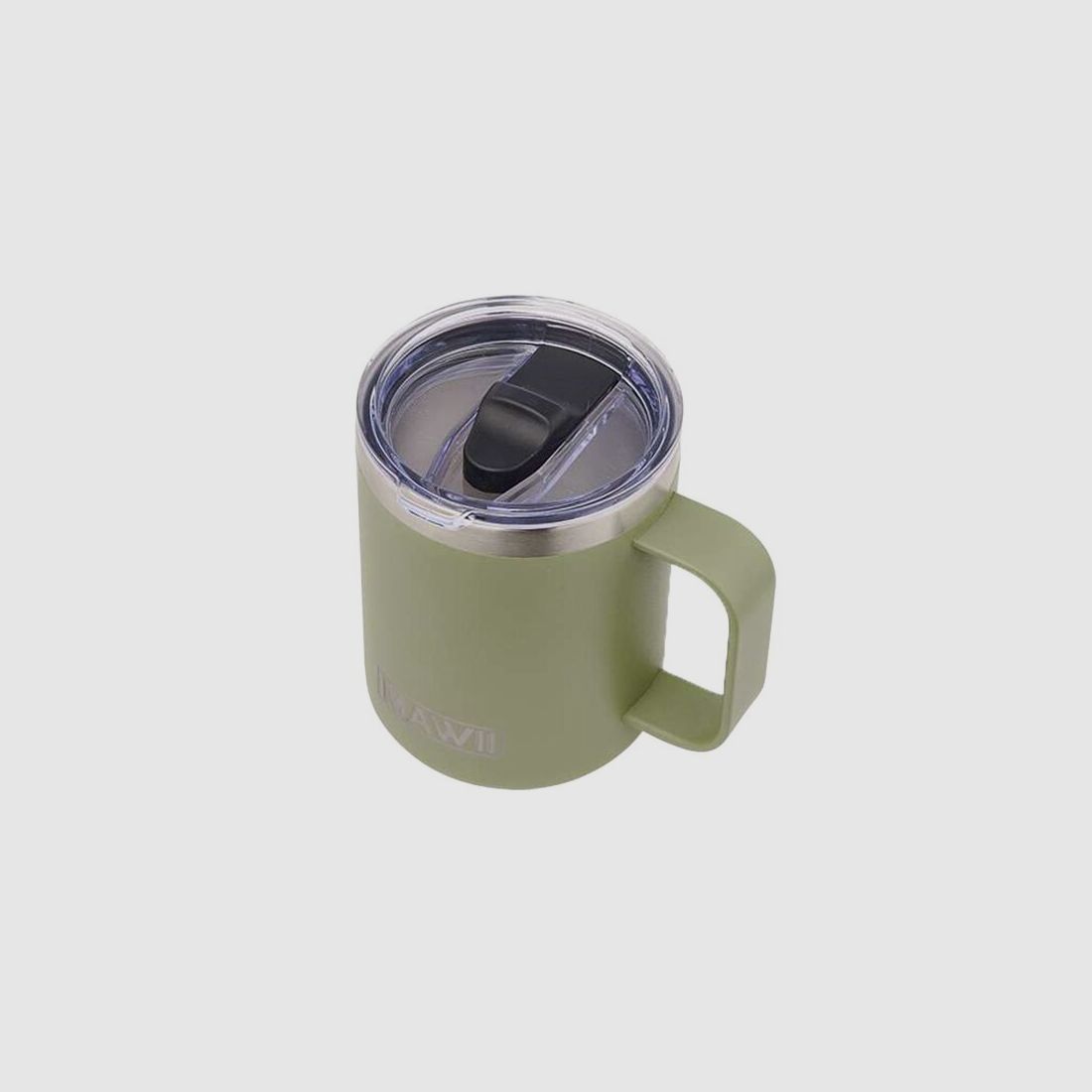 Stainless Steel Mug with Handle, 350 ml, Black, image 6 of 9