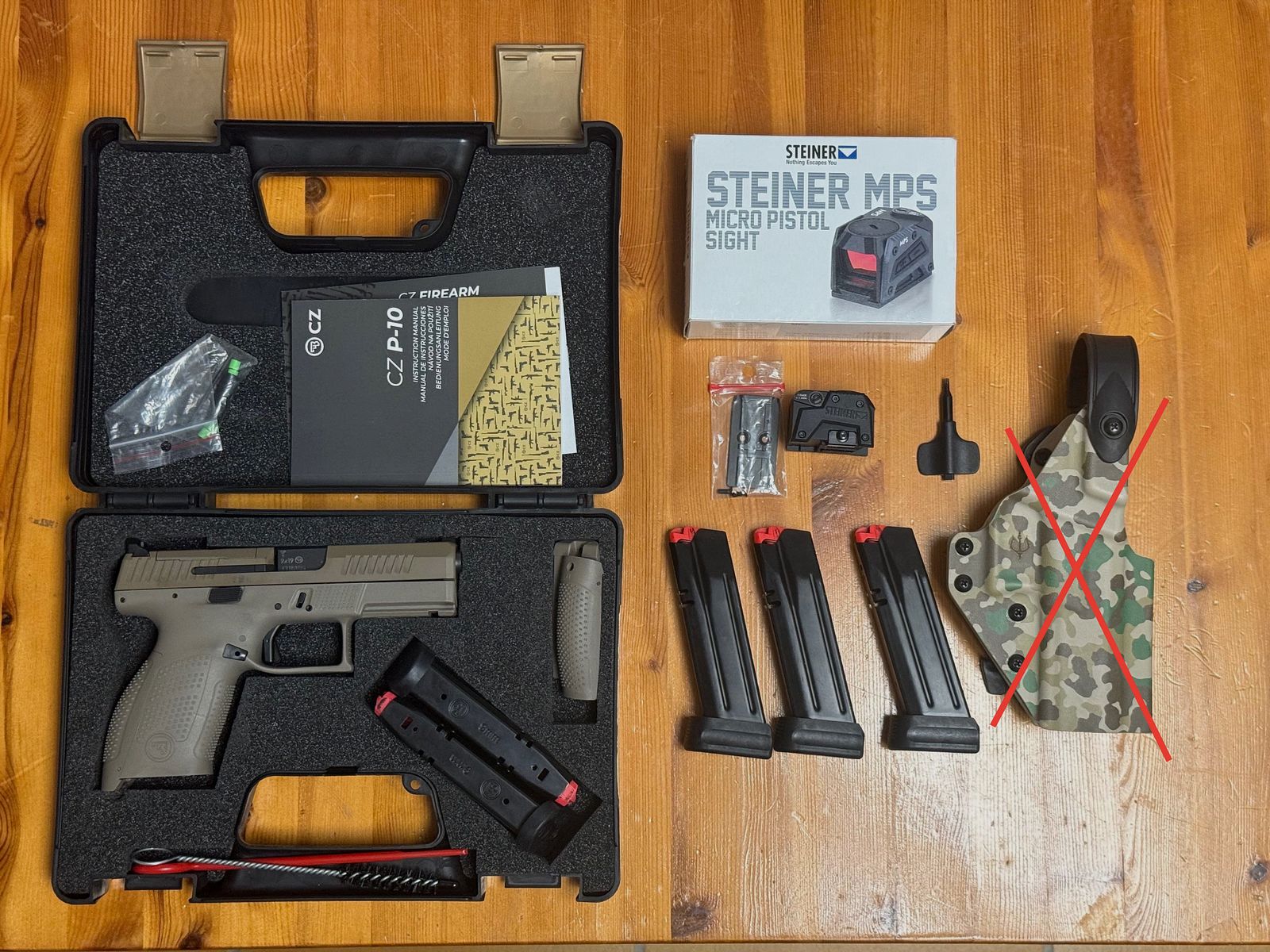 CZ P10c FDE + accessori, immagine 1 di 7