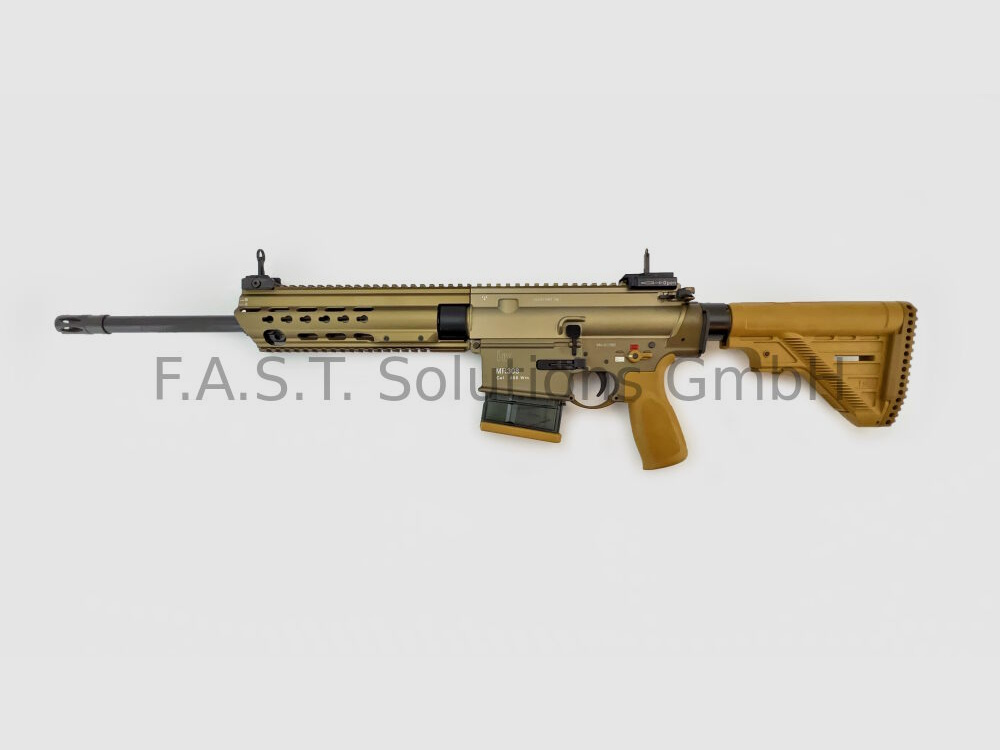 Heckler & Koch HK SLB MR308, A3-Version, 16,5", sandfarben .308Win