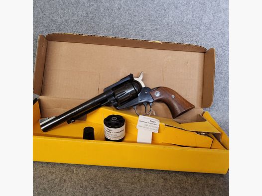 Ruger Black Hawk nouveau modèle - barillet interchangeable 32 H&R Mag.