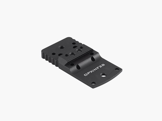 Red Dot Schwalbenschwanz-Grundplatte (Typ B) für Infinity - TONI SYSTEM / Red dot dovetail base plate (type B) for Infinity  - TONI SYSTEM *  ITEM CODE OPXINF2B