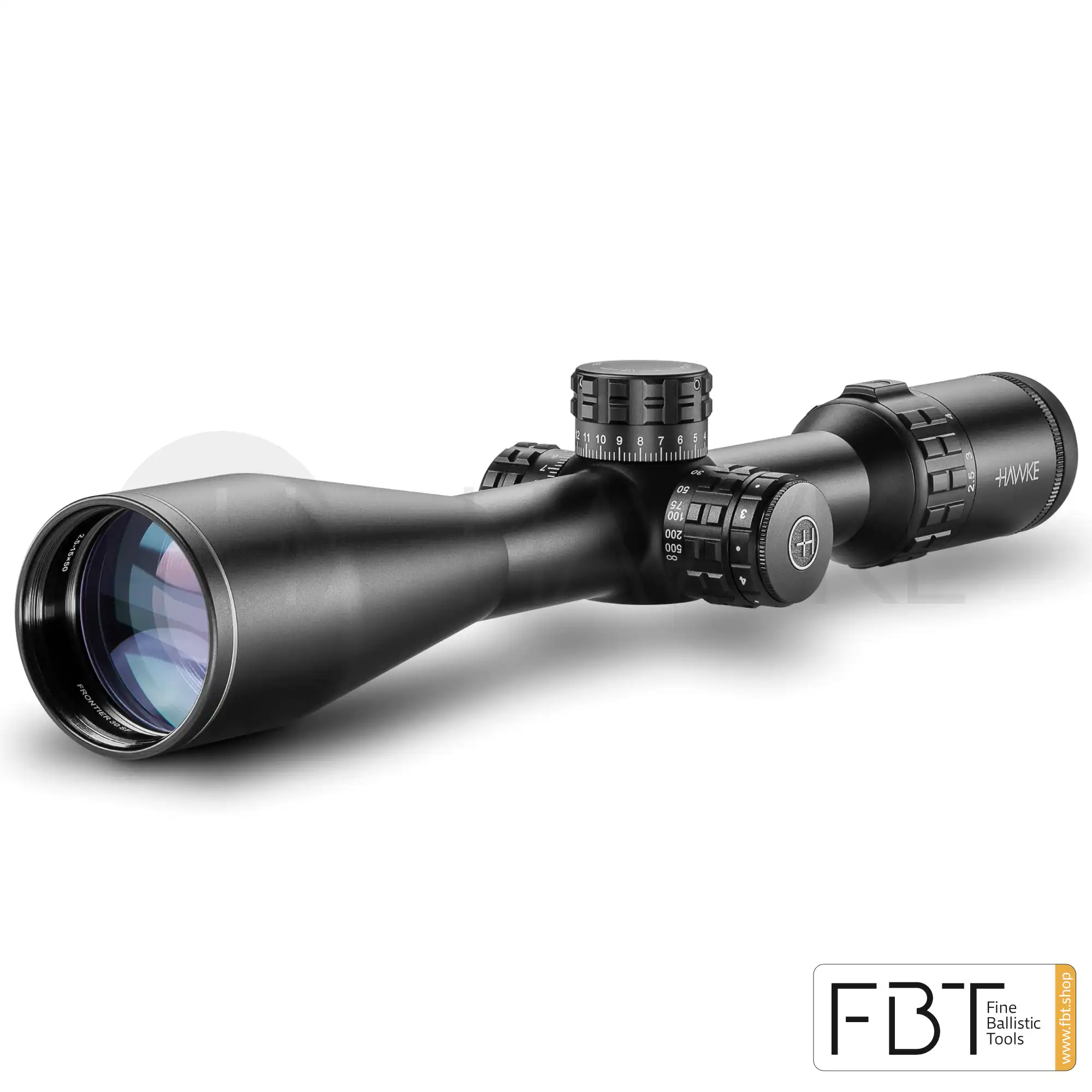 HAWKE FRONTIER 30 FFP 3-15×50 Zielfernrohr | FFP MIL PRO (15x) ABSEHEN