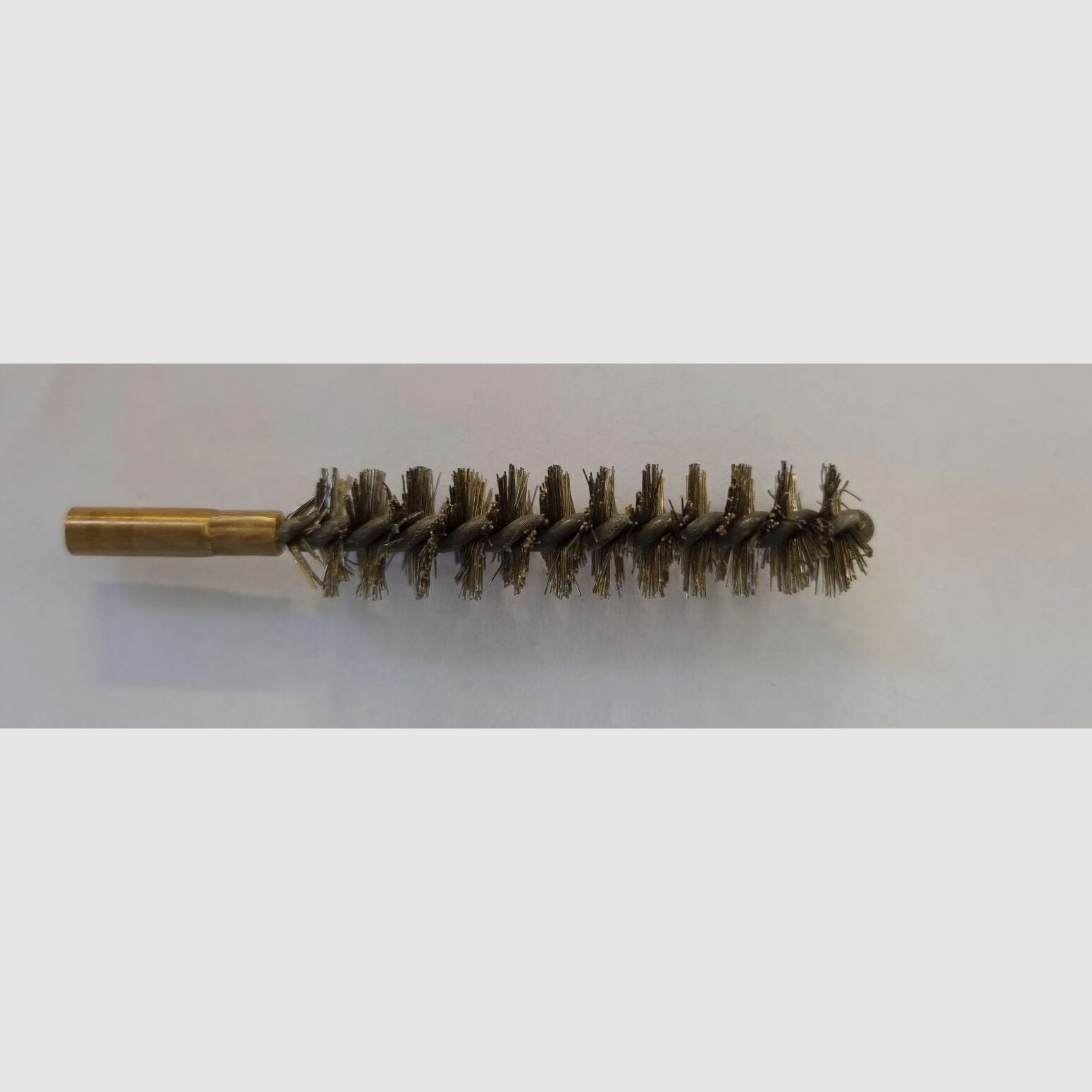 Steel wire brush with internal thread