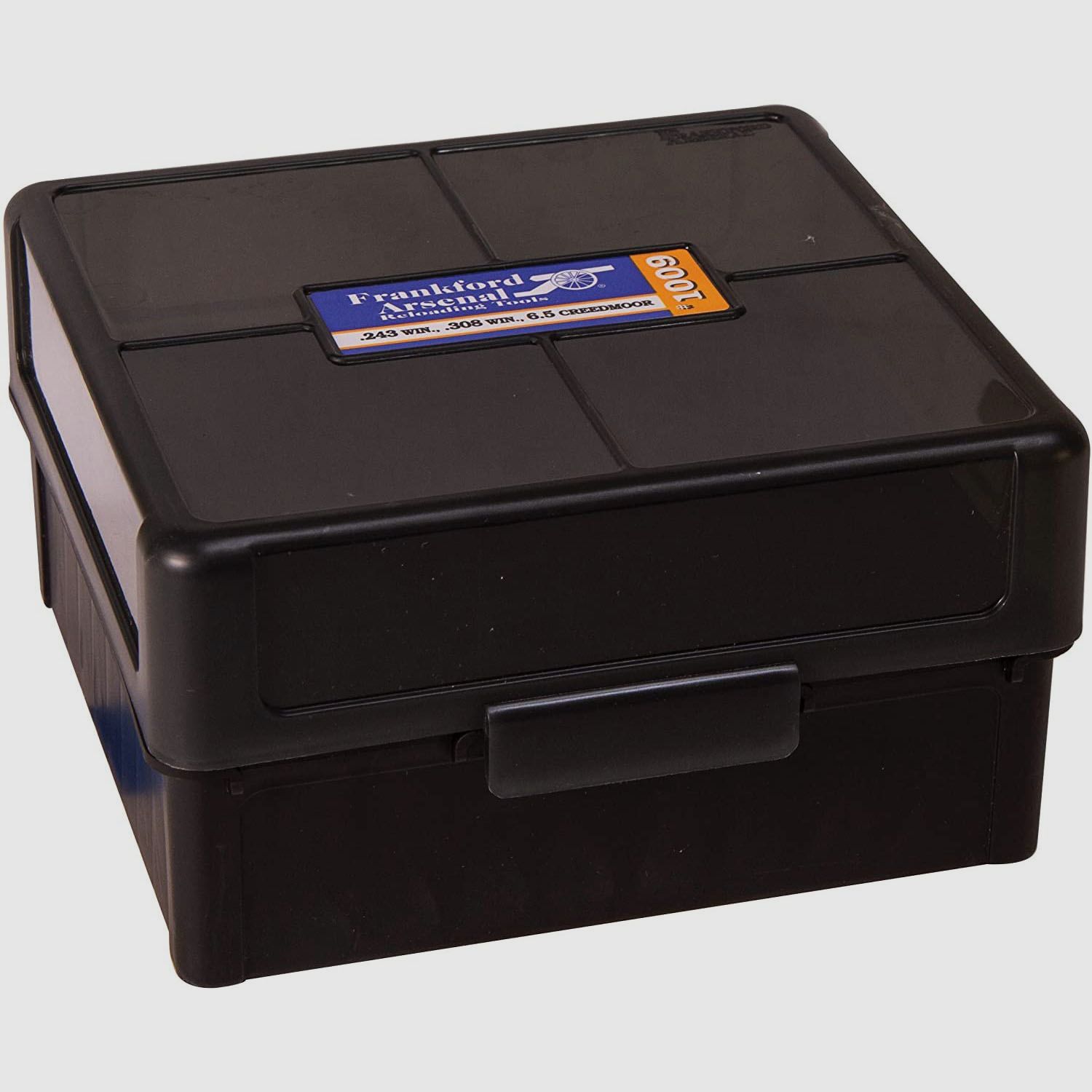 Frankford Arsenal cartridge box for 100 cartridges - #1009