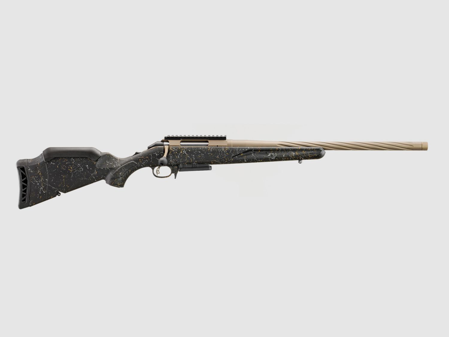 RUGER AMERICAN RIFLE GENERATION II PRAIRIE .308 WIN 20"/51CM SCHWARZ 5/8"-24