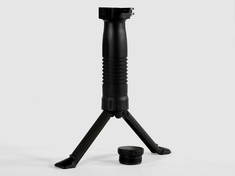 B&T Unigrip QD Handgriff mit integrierten Bipod Coyote-TAN