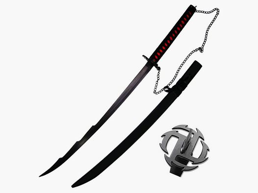 Ichigo Shikai Cutting Moon Zangetsu Schwert