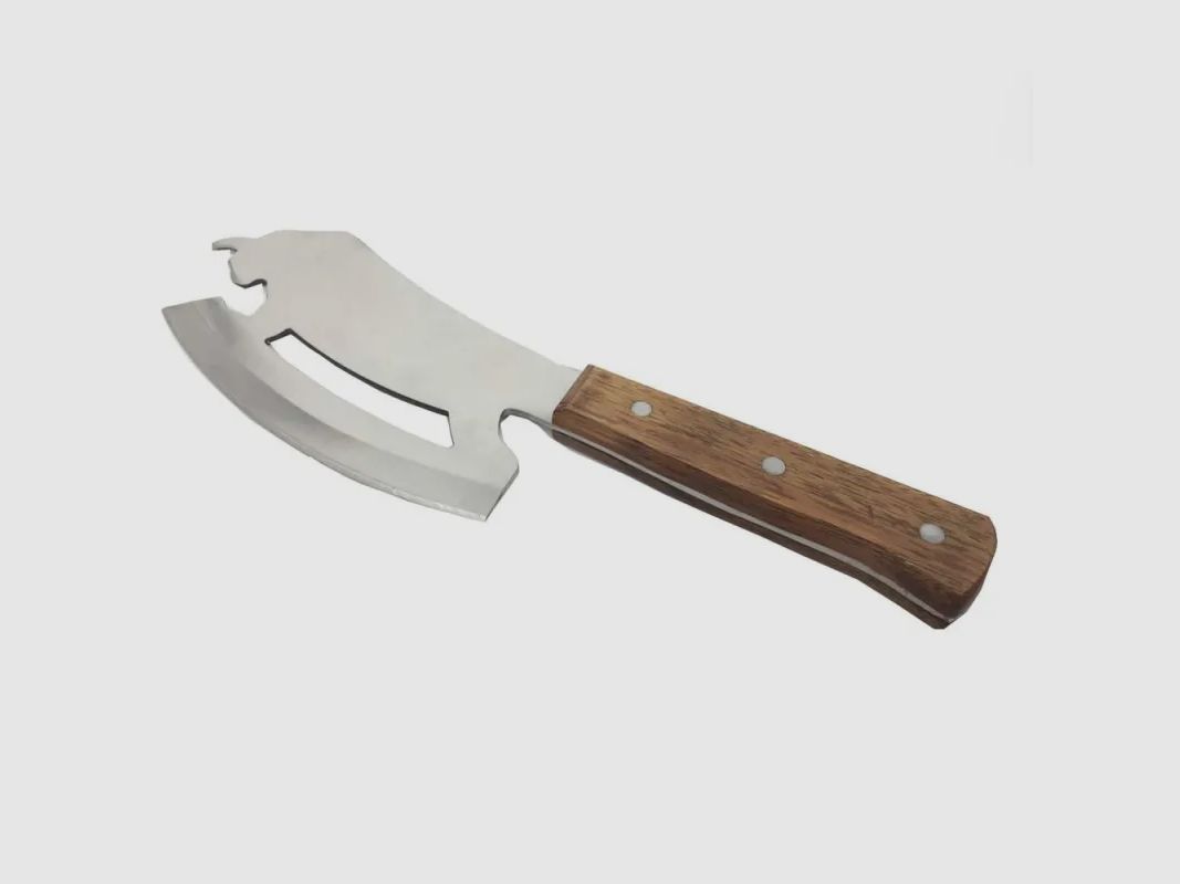 Coltello Taurus con manico in legno e lama in acciaio inox 19 cm, immagine 1 di 3