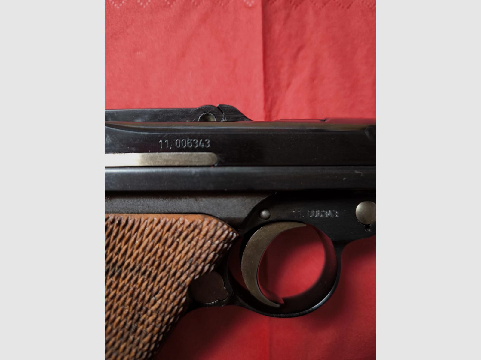 Mauser 08 w doskonałym stanie, czysta broń skarbowa