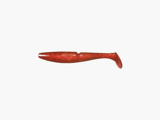 Zachte Aas Sawamura One Up Shad 4" nr. 035 Red Red Flakes (x6)