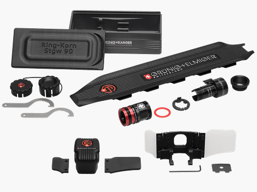 G+E Stgw. 90 Iris-Ringkorn „mit“ Augenblende Adapter