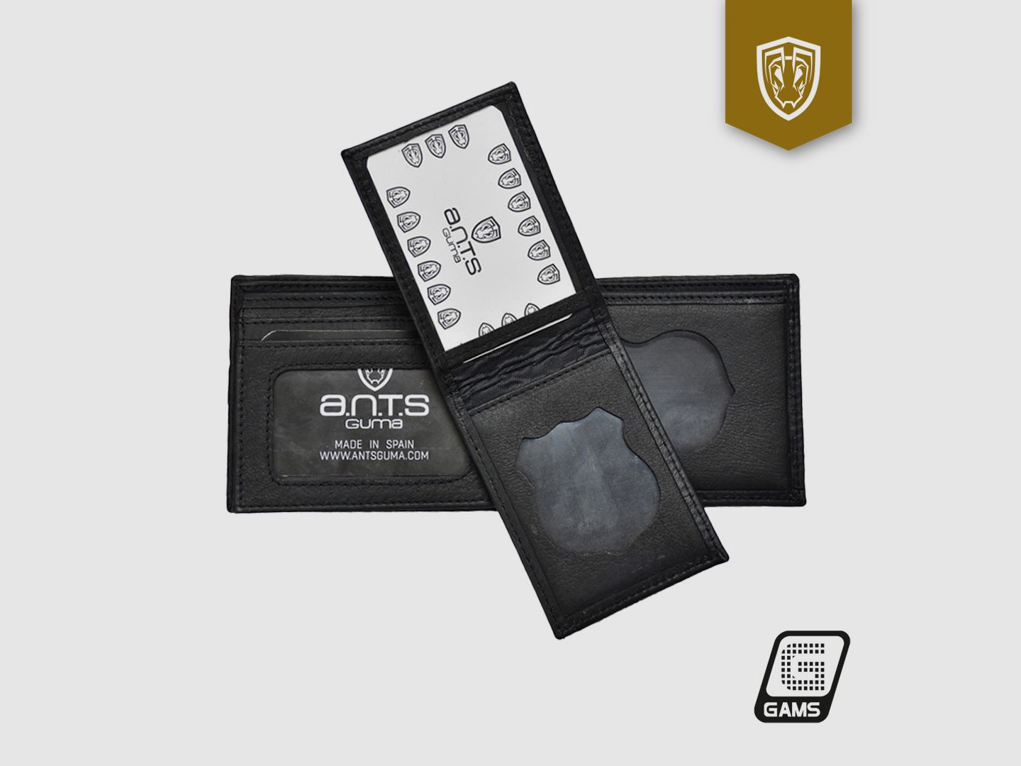 Portefeuille Ants horizontal pour cartes Blueline sans ligne, image 2 sur 5