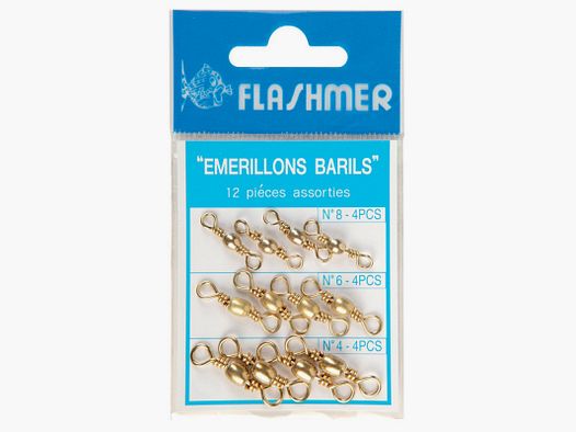Swivel kit, barrel only, FLASHMER No. 4 - 6 - 8