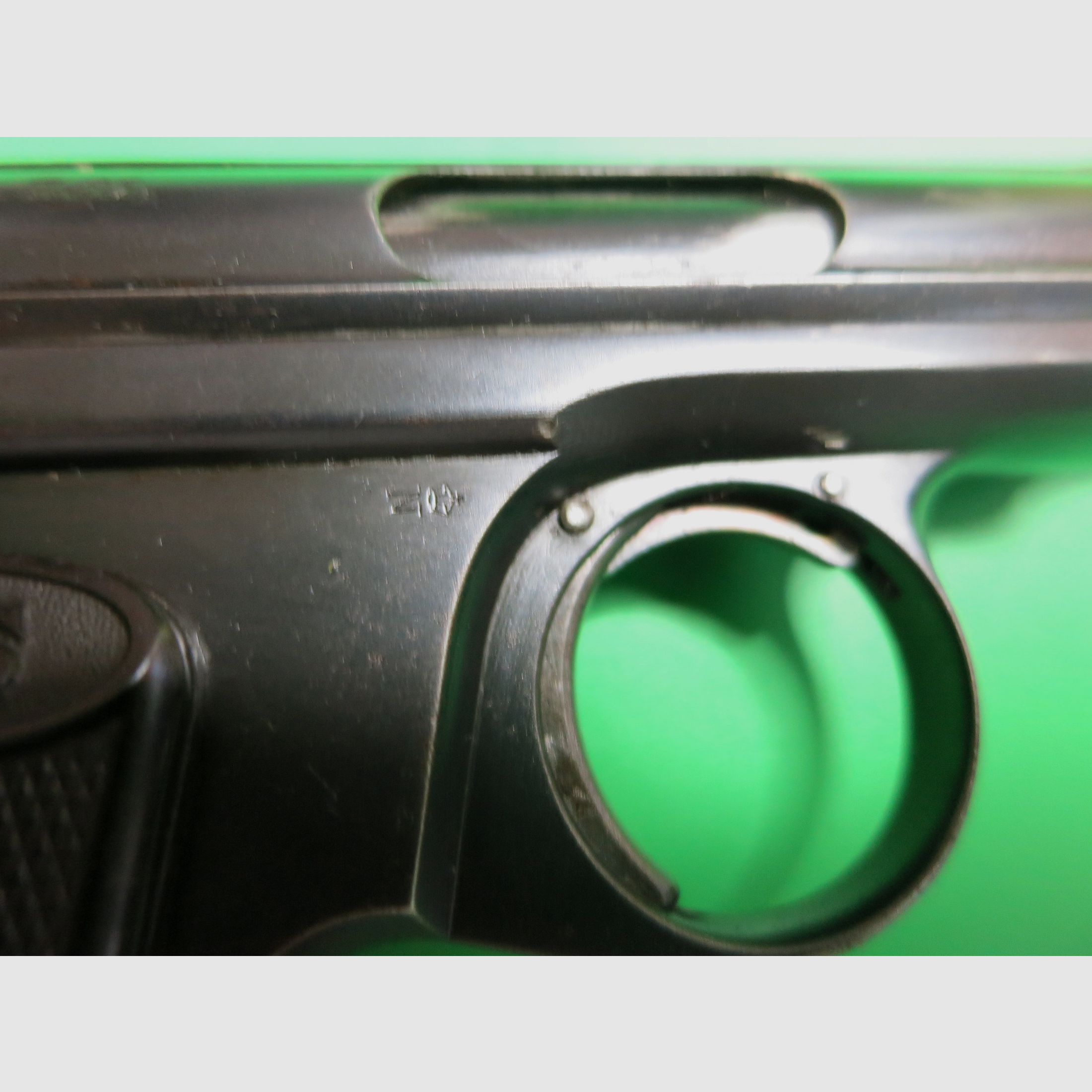 J.P. Sauer&Sohn Modelo 13 (1913), 7,65 mm Browning, pistola de servicio     #80