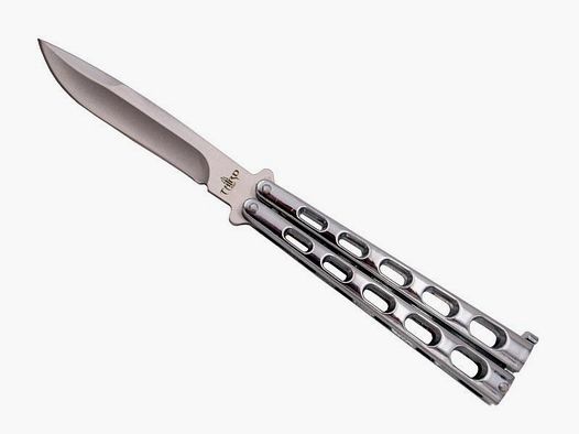 Trzeci Nóż Motylkowy Inox/Srebrny 12,5 cm Inox