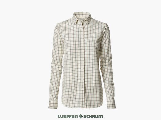 Chevalier Blouse Scaleby Marble Green Tattersall