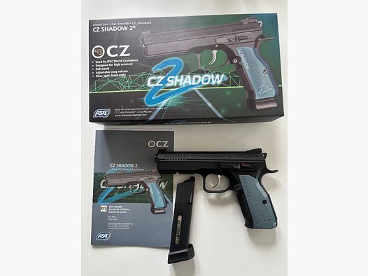 ASG CZ Shadow 2 Airsoft 6mm BB Blowback comme neuf