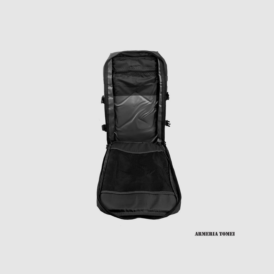 Rucksack – MIL-TEC – US ASSAULT PACK LARGE Schwarz, Bild 4 von 4