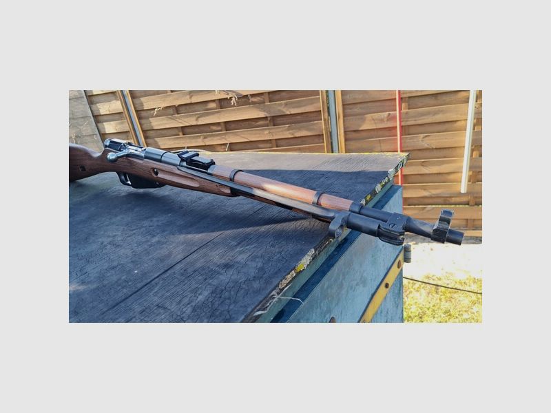 Gletcher M1944 CO2 Luftgewehr Kal. 4,5mm Stahl BB Holzoptik