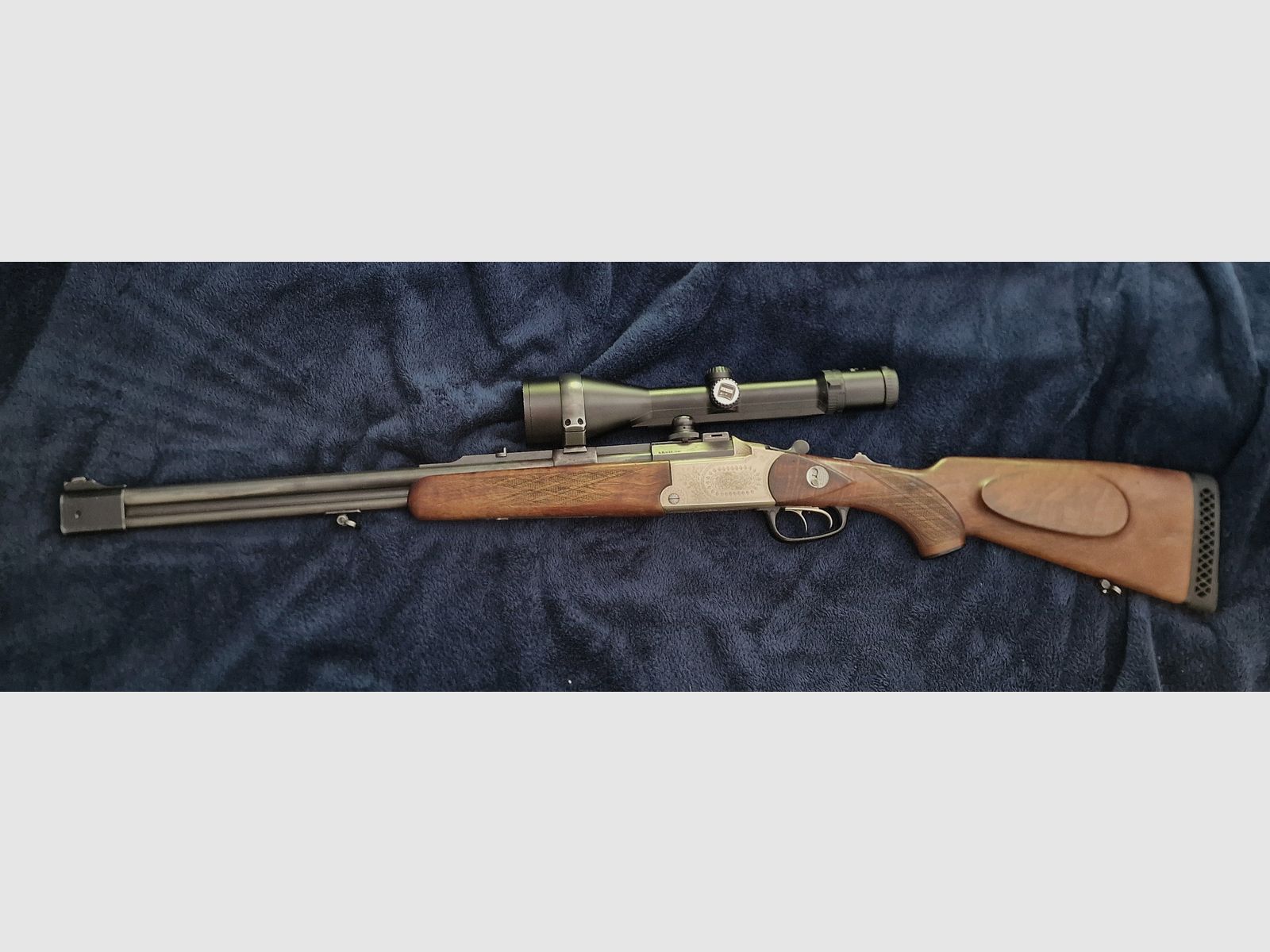 Bergstutzen Blaser B75 7x65R .22 Hornet Zeiss Diavari 3-12x56 