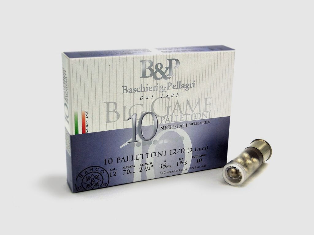 Jagdkartuschen BASCHIERI & PELLAGRI (B&P) BIG G.PALLET. (9P) 12 11/0, Bild 5 von 14
