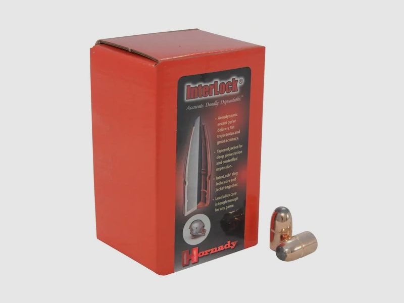 Proiettile Hornady .45/.458 INTERLOCK RN 350GR 50 pezzi