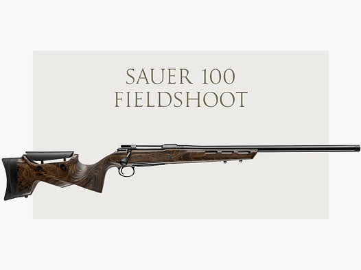 J.P. Sauer & Sohn SAUER 100 FIELDSHOOT Lufa meczowa LL 62 cm 6,5 Creedmoor + gwint