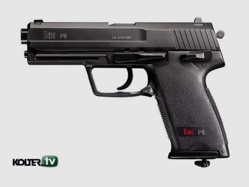 Pistolet AIR-SOFT ASG H&K P8 CO2