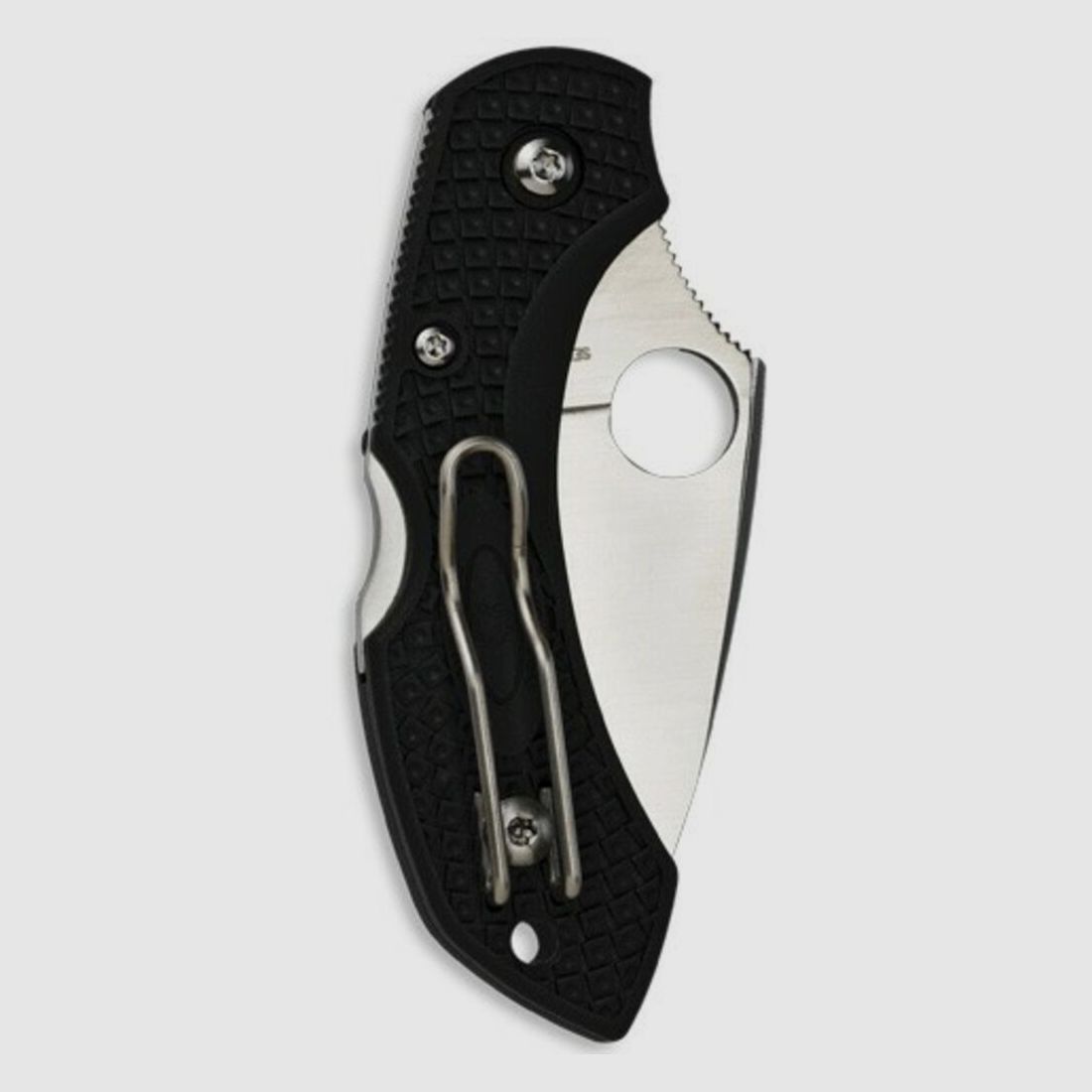 Couteau pliant Spyderco Dragonfly 2 manche FRN noir, image 2 sur 3