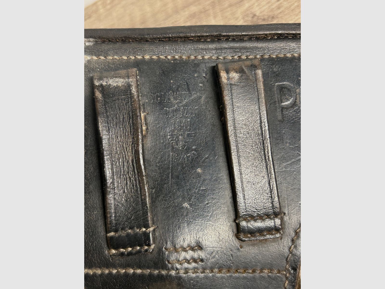 Mauser P08 1941 byf 9mm Luger met koffer en holster, afbeelding 8 van 19
