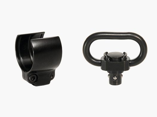 Étriers et coques de serrage pour fusils