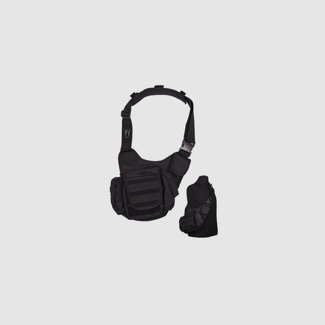 Mil-Tec Tasche Sling Bag multifunction schwarz