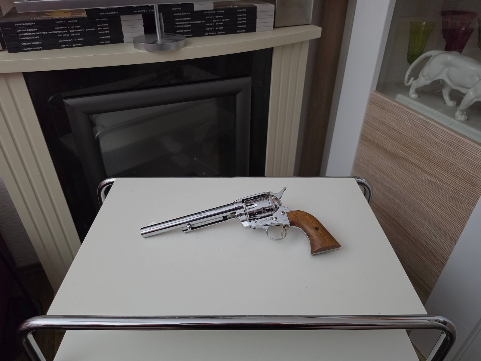 Revolver HS Texas Scout Peacemaker Mod. 121  PTB 242  9mm Knall