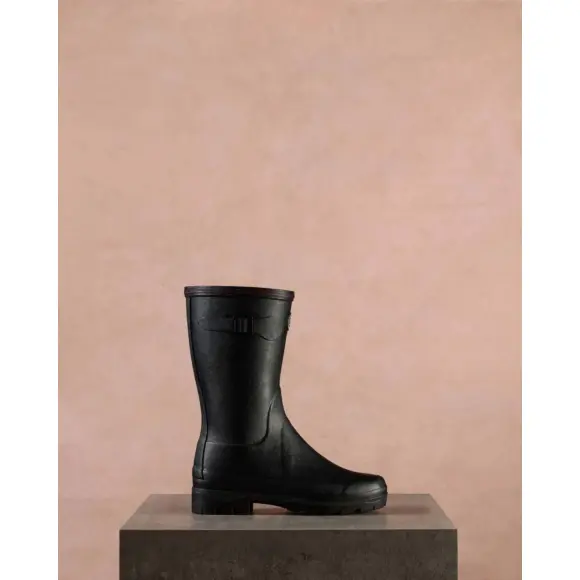 Bottillons Giverny Damen Le Chameau Jersey gefüttert Schwarz, Bild 13 von 16