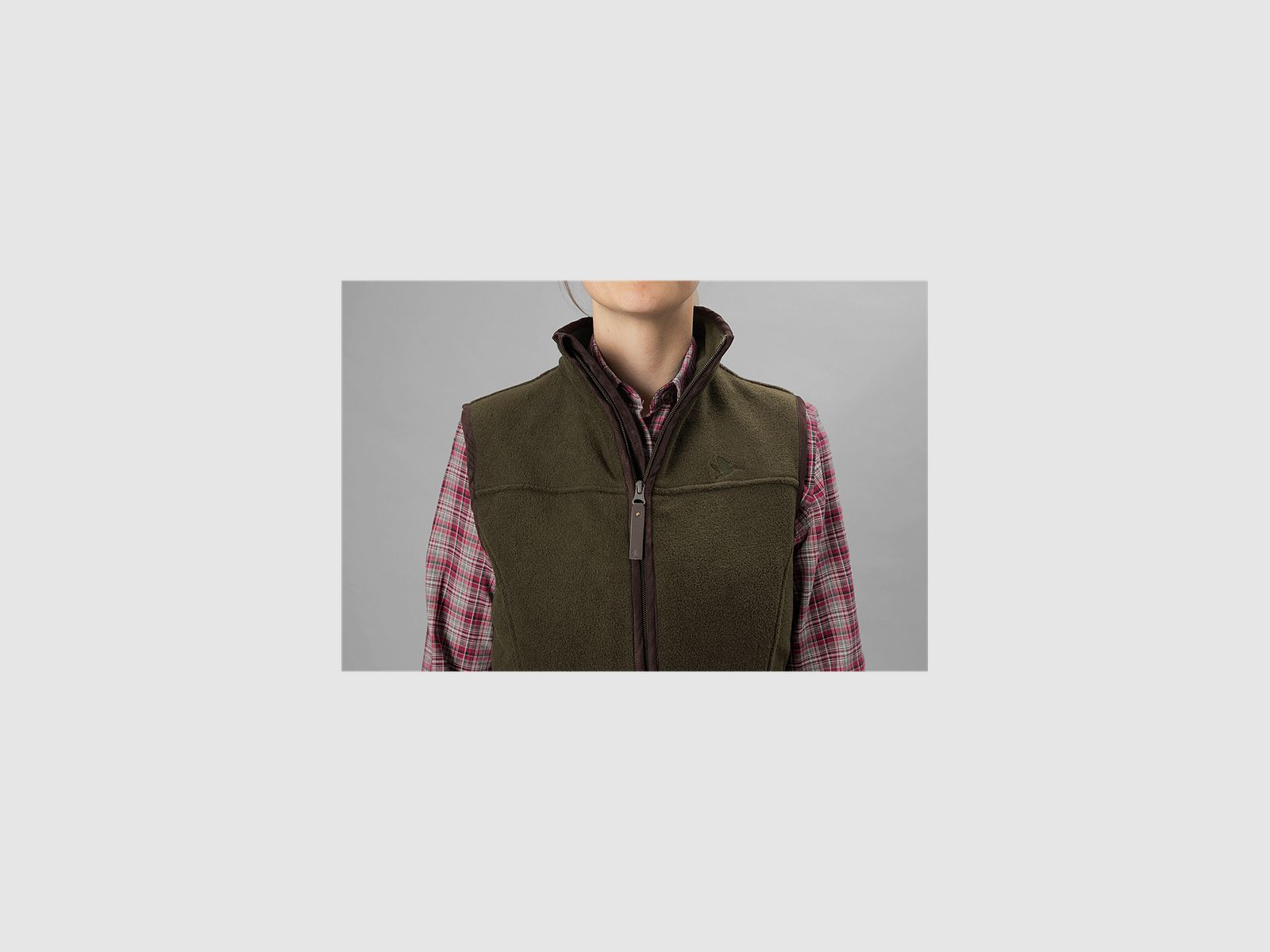 SEELAND WOODCOCK IVY DAMEN FLEECEWESTE PINE GREEN, Bild 3 von 5