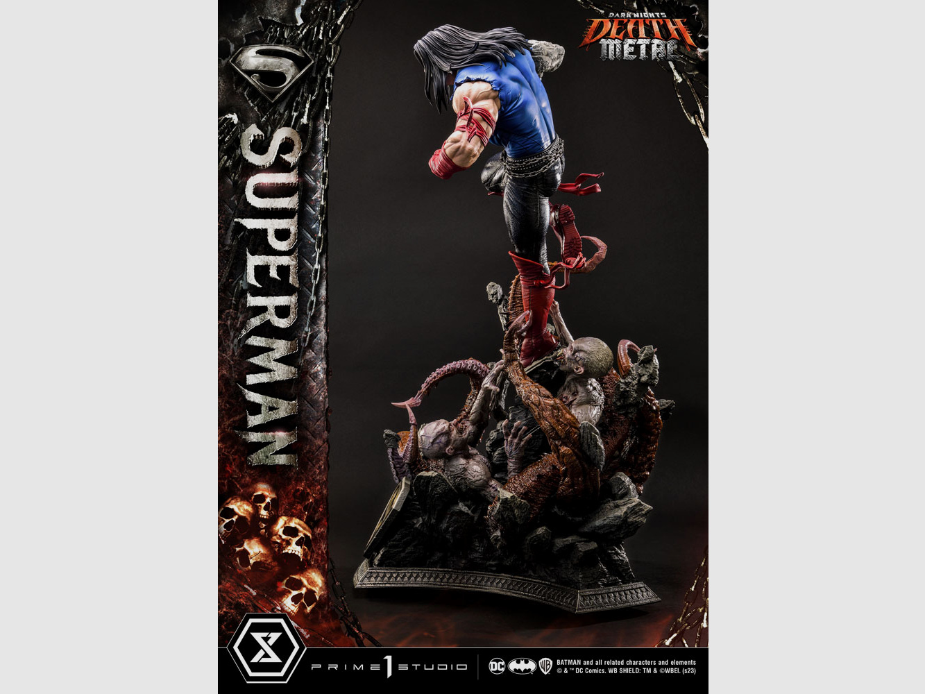 Dark Nights: Death Metal Statue 1/3 Death Metal Superman 94 cm | 43016