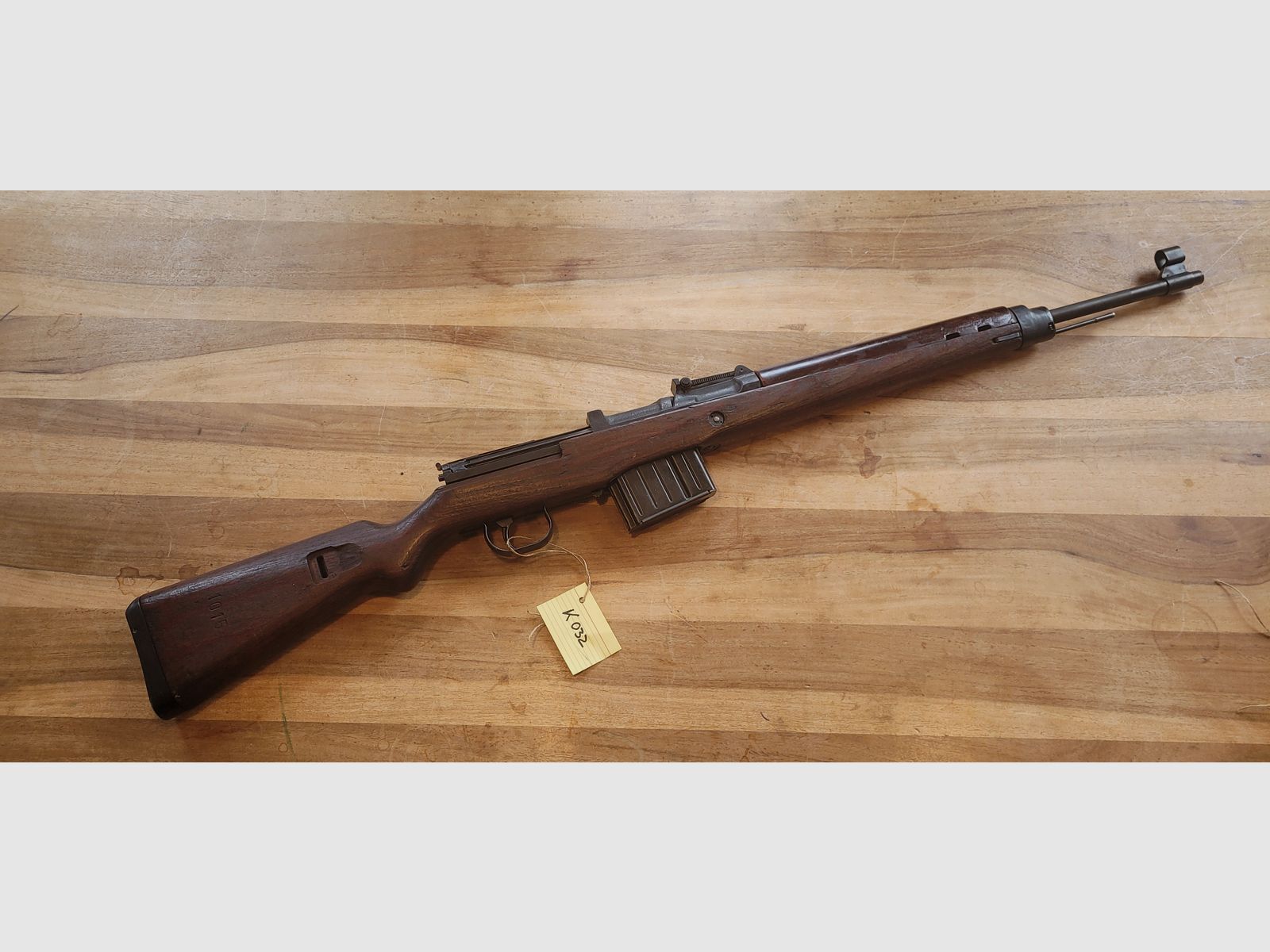 Rifle G43 K43 8x57 IS sun stamp DDR, as well as AC Carl Walther Waffenfabrik Zella Mehlis (K032)
