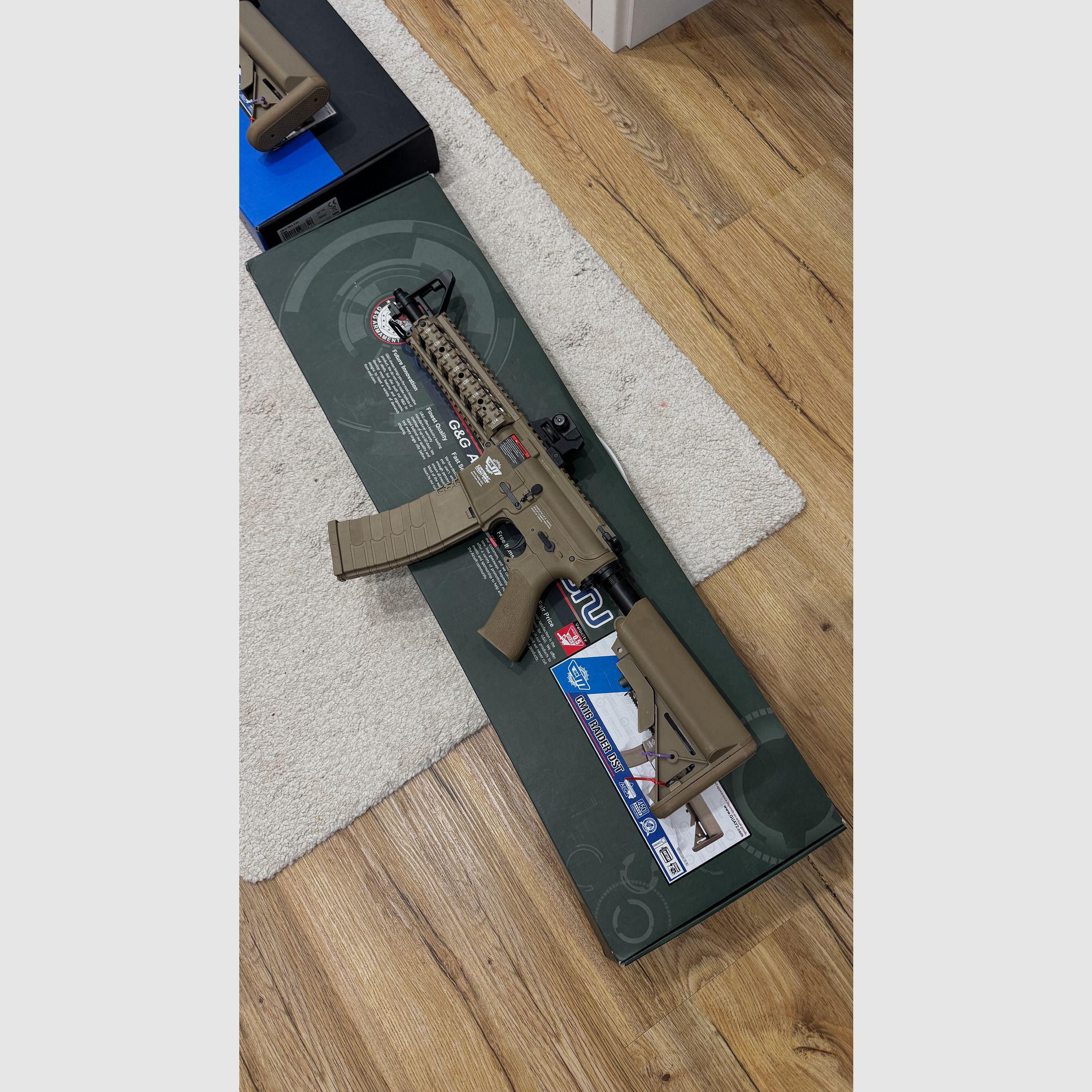 G&G CM16 Raider L AEG Desert 0,5J Softair Gewehr