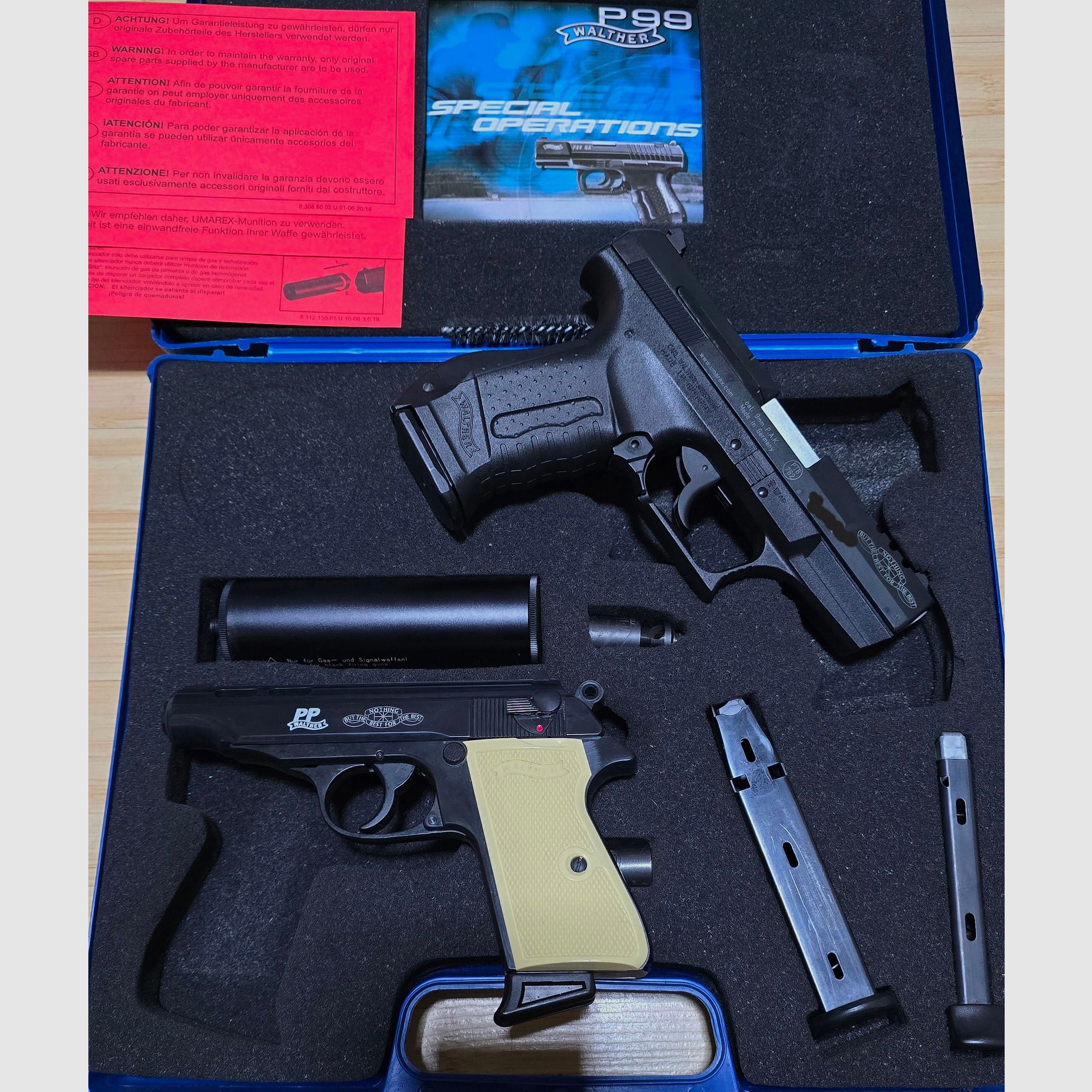 Walther P99 PP Special Edition ONE OF A THOUSAND