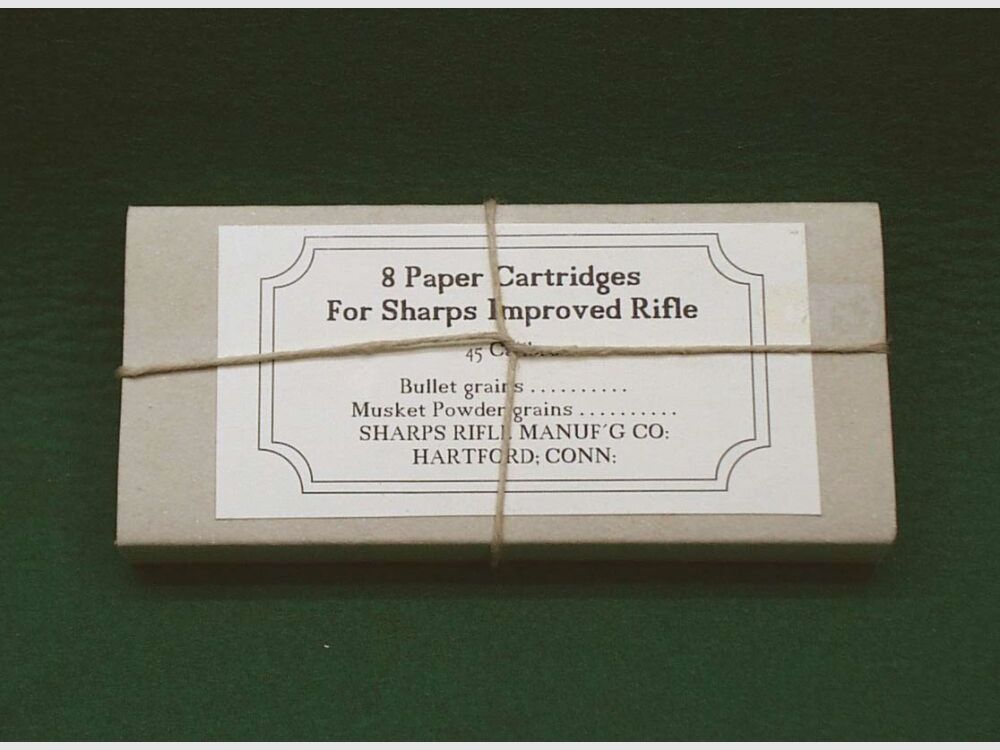 Patronenschachtel 8 Paper Cartridges