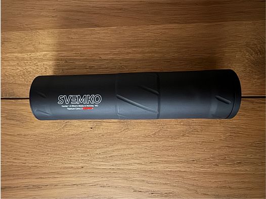 Tłumik dźwięku Svemko Hunter 1.0 rdzeń tytanowy kal. 338 (8,5mm) tytan 5