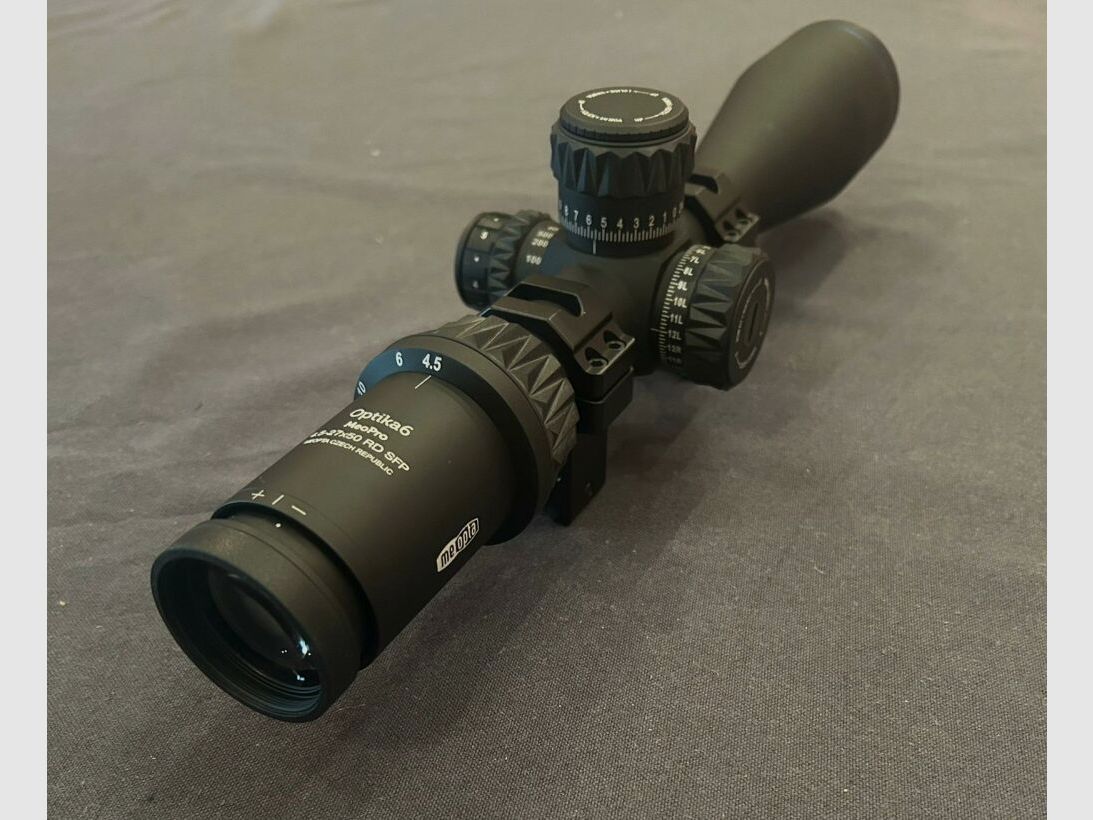 Meopta Zielfernrohr Optika6 4,5-27x50 RD SFP